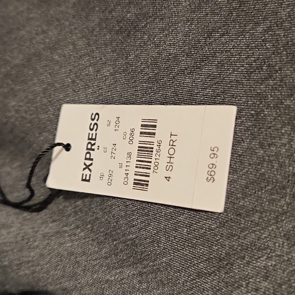 Express Barely Boot Low Rise Trousers Size  4 Short - Picture 5 of 8